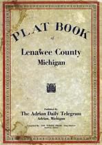 Lenawee County 1928 Michigan Historical Atlas